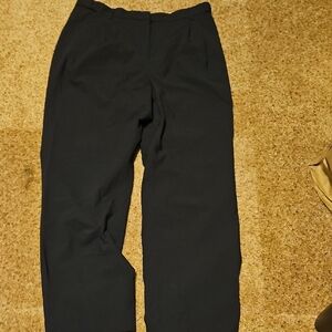 Lands' End Women's Elegant Black Dress Pants